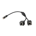 Miniatyrbillede 4 af 5: Rj45 Ethernet Splitter Kabel Rj45 Netværk Splitter Kabel 1 Han Til 2 Hun