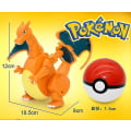 Miniatyrbild 3 av 5: Deformerad Pikachu-docka Pokeball Barnleksak Present Deformerade leksaker Charizard