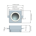 Miniatyrbilde 3 av 5: Høyttalere for RaspberryPi AudioExpansion-modul Mini-høyttaler Single