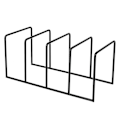 Miniatyrbilde 1 av 5: Metall Vinyl Plate Display Hylle Platespiller Oppbevaring Hylle Utstilling Stativ Holder A