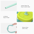 Miniatyrbillede 5 af 5: 200ml Baby Sippy Cup Træningsdrikkekop med Skala (BPA Fri, Ingen FDA Certificering) - Multicolor Green