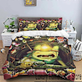 Miniatyrbilde 1 av 5: v470 Sengetøy Tegneserie Adventure Time Sengesett, Dynetrekk Dyne Sengesett Dynetrekk Putetrekk, King Queen Twin Størrelse Gutter Jenter Voksne 3-Deler 200x200cm 78x78in