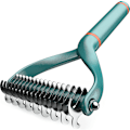 Miniatyrbillede 1 af 5: Grooming Tool Dobbeltsidet Undercoat Rake til Hunde, Kamme Børste