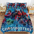 Miniatyrbild 1 av 5: x594 Ghostbusters Frozen Empire Påslakanset Mikrofiber Sängkläder 3D-tryckta Lätta 3-dels Täcke Set, 1 Påslakan Och 2 Örngott 135x200cm 53x78in