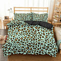 Miniatyrbilde 1 av 4: v5069 Sengetøy Leopardtrykket Gave Dynetrekksett Supermykt Sengetøy IU5069 135x200cm 53x78in