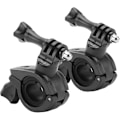 Miniatyrbilde 1 av 4: 2 stk 360 graders rotasjon Gopro sykkelmontering styremonteringer rotasjonsfester for Gopro Hero 8 7 6 5 4 Sjcam kamera tilbehør (svart)
