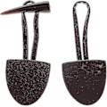 Miniatyrbilde 3 av 3: 6 Par Leatherknapper Horn Toggle Duffle Knapper For Frakk Kaffe Spenne Lukking Fancy Knapper - Brun