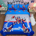 Miniatyrbild 1 av 4: v3346 Sängkläder Transformers Bäddset Påslakanset % Bomull Sängkläder IU3346 135x200cm 53x78in