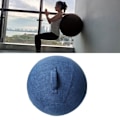 Miniatyrbild 5 av 5: Otwoo Sittsäckstol Överdrag Yogabollar Wrap Skyddsfodral Skydd Mörkblå