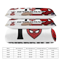 Miniatyrbild 2 av 4: v272 Spider-Man 3-delat Bäddset för Enkelsäng - Inkluderar 1 Enkelt Täcke och 2 Örngott - Blekningsresistent Mikrofiber - Spider io272 135x200cm 53x78in