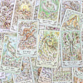 Miniatyrbillede 3 af 5: Spirit Song Tarot Kort Engelsk Brætspil Spådom Profeti Multiplayer Spil