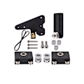 Miniatyrbild 4 av 5: 1 set 3d-skrivartillbehör Dual Z-axis uppgraderingssats 3d-skrivardelar för -3v2 Pro-skrivare black  silver