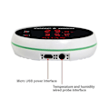 Miniatyrbillede 5 af 5: Otwoo Tuya Wifi Temperatursensor Tråd Digital Smartlife Termometer Rum Vand Pool Termostat Alarm Eu