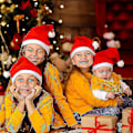 Miniatyrbilde 2 av 4: Julehatter 12-pak plysjnisser til julekostyme, julefestutstyr, julefestgaver, cosplaytilbehør for voksne
