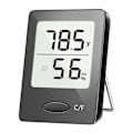 Miniatyrbillede 1 af 4: Mini LCD Digitalt Display Indendørs Termometer Hygrometer Til Drivhuse, Vinkældre, Kældre, Køleskab Black