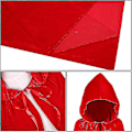Miniatyrbillede 4 af 5: Hættekappe i fuld længde Unisex Fløjls Fancy Cape Robe Til Halloween Jul