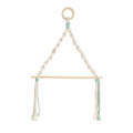 Pikkukuva 1 / 5: Farfi Paper Roll Holder Macrame Smooth Stick Monikäyttöinen Ulkona Ripustettava Paperipyyheteline Kotiin Leirintään Green