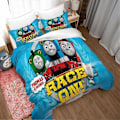 Miniatyrbilde 4 av 4: v5841 Sengetøy Thomas & Friends Tog Sengetøysett Dynetrekk Størrelse Sengetøy IU5841 135x200cm 53x78in