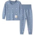 Miniatyrbild 1 av 5: 100 % bomulls pyjamas set för babypojkar, långärmad pyjamas 73 Blue