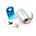 Miniatyrbilde 1 av 5: 540 Børstet motor med monteringsbase for Wltoys A959-B A959B A969-B A979-B K929-B 1/18 RC bil oppgradering