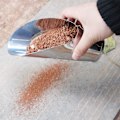 Pikkukuva 4 / 5: Puutarhan maaperän kauha, lapio, suodatinverkko, ruostumaton teräs, kasvien kukkien istutusruukku, viljely, kitkeminen, irtonainen maaperän kauha, puutarhanhoitotyökalu Kaesi L