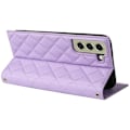 Pikkukuva 4 / 5: Nahkakotelo imukupilla ja 3 korttipaikalla Samsung Galaxy S21 FE 5G:lle [HK] Tyyli E Style E Multicolor
