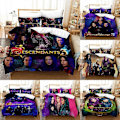 Miniatyrbild 2 av 5: v5614 Sängkläder Descendants Bäddset 3 Delar Påslakan Örngott Täcke Örngott Set Storlek Sängkläder IU5614 135x200cm 53x78in