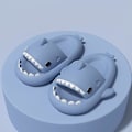 Pikkukuva 3 / 3: Hai Slippersit, liukumattomat suihkutossut, pehmeät kesäsandaalit tytöille ja pojille, uusi Z blue 34 35