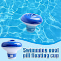 Miniatyrbillede 2 af 5: Automatisk klortablet dispenser flydende pool spa desinfektionsboks Hy