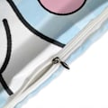 Miniatyrbild 4 av 4: v373 Cinnamoroll 3-delars Bäddset för Enkelsäng - Inkluderar 1 Enkeltäcke och 2 Örngott - Färgbeständig Mikrofiber - Cinnamoroll io373 135x200cm 53x78in