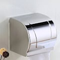 Miniatyrbillede 2 af 5: Toiletpapirholder i rustfrit stål til badeværelset