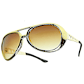 Miniatyrbillede 3 af 3: Store Elvis King Of Rock Roll Tcb Aviator Solbriller Gold