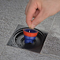 Miniatyrbild 1 av 2: Golvavloppsplugg, Anti-backflow, Anti-lukt, Snabbavloppsventil, 3,5*5,3cm