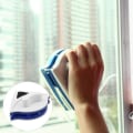 Miniatyrbillede 1 af 5: Magnetisk vinduesvasker til vinduer med dobbeltsidet vinduesrenser til 3-8 mm glas
