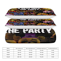 Miniatyrbilde 2 av 5: x226 Five Nights at Freddy's Dynetrekk Mikrofiber Sengetøy Sett 3D Trykt Lettvekt 3-delt Dynesett, 1 Dynetrekk og 2 Putetrekk 135x200cm 53x78in