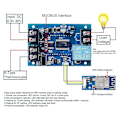 Miniatyrbillede 3 af 5: 12V DC Digital Temperaturstyring, WiFi APP-styring Højtemperaturstyringsmodul -99 Celsius blue