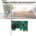Pikkukuva 5 / 5: Pci-e yksiporttinen työpöydän Realtek Rtl8111e verkkokortti 10/100/1000mbps Gigabit Ethernet