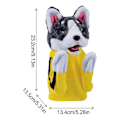Miniatyrbild 2 av 5: Kung Fu Husky Handdocka - Ljudande Boxningshund Handdocka Leksak