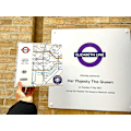 Pikkukuva 3 / 4: Gibsons TFL Lontoon metrokartta palapeli (1000 palaa)