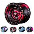 Miniatyrbilde 1 av 2: Profesjonell Yo-yo Konkurranse Aluminium Legering Metall Yo-yo Spill Responsiv Yoyo Leke Barnegave B