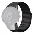 För Sunnto Ambit3/Ambit3 Peak Klockarmband Nylon Sport Loop Klockarmbandsrem Black