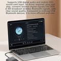 Miniatyrbillede 2 af 5: Bluetooth 5.4 Audio Modtager Sender Auracast LE Audio Adapter
