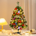 Miniatyrbilde 1 av 5: Juletrær 60 cm, kunstig juletre, mini juletre med lyslenke og pynt