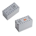 Pikkukuva 5 / 5: 4 kpl Technic Power Functions -akkuloota, junamoottori, vastaanotin ja kaukosäädin -paketti