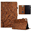 Miniatyrbillede 1 af 5: 10,2 tommer 9./8./7. generations iPad-cover, premium lædercover med S Pen-holder og automatisk sleep/wake-funktion Brown