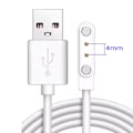 Pikkukuva 1 / 5: 1kpl Universaali Älykellon Laturijohto, Magneettinen Latauskaapeli 2-nastainen USB-laturi Älykellolle 4mm