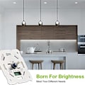 Miniatyrbilde 3 av 5: LED-dimmersbryter, Flushmontert Dimmer for Dimmbare LED og Halogen, 5-300 W Dimmerbryter LED, Fasekontroll Dimmer