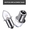 Miniatyrbilde 4 av 5: 6-volt 0.75a Bajonettfatning Krypton Erstatningspære Lommelyktpærer 3pcs