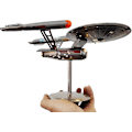 Miniatyrbilde 1 av 5: U.S.S. Enterprise Star Trek Modell NCC-1701 Replika, Rustfritt Stål Romskip Modellpynt For Hjemmedekorasjon Og Samling