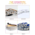 Miniatyrbillede 4 af 5: WLED Strip Controller LED Lys med over 100 Dynamiske Lystilstande DIY WiFi APP Kontrol 800 IC RGB R